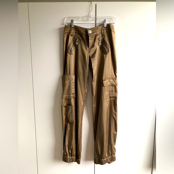 Z Cavaricci satin cargo pants - Picture 2 of 16